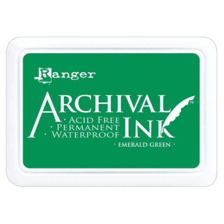 Ranger • Archival ink pad Emerald green