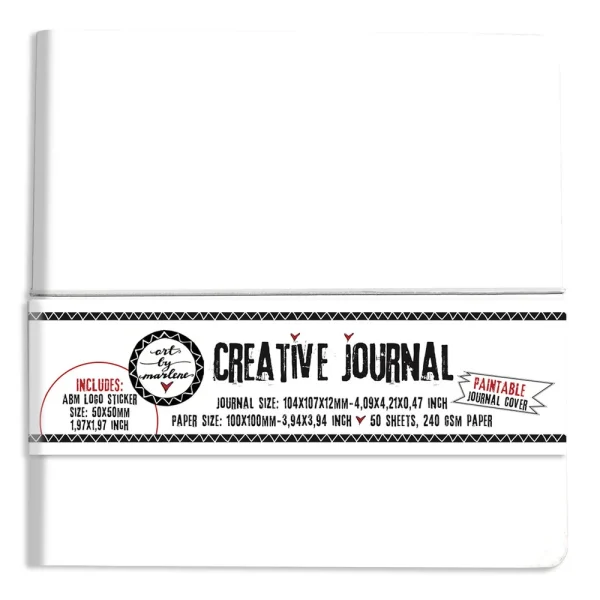 Art By Marlene - Paintable journal cover