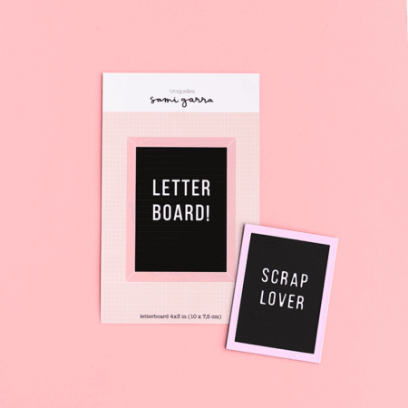 Basiccrea - Troquel Letterboard - Sami Garra