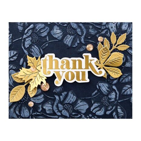 Spellbinders - Fresh Picked Floral Frame 3D Embossing Folder (E3D-101) - Imagen 3