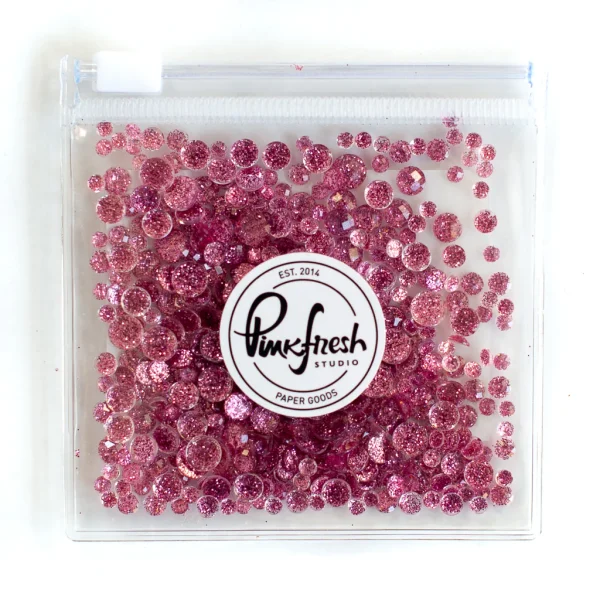 Pink Fresh Studio - Jewels   gotas de purpurina Flor