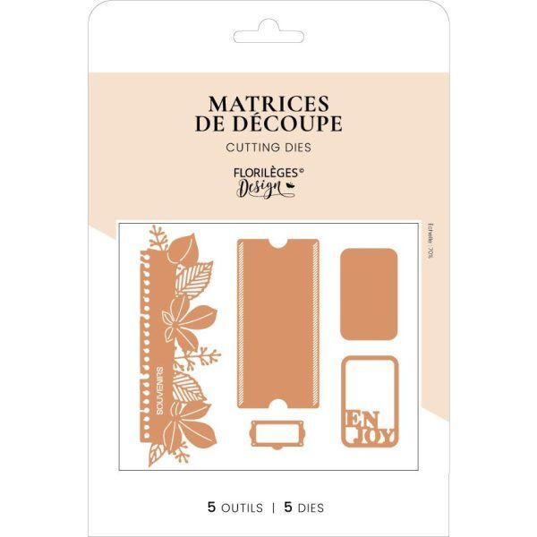 Florilêges Design - Troquel Cuaderno de Otoño