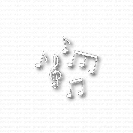 troquel notas musicales