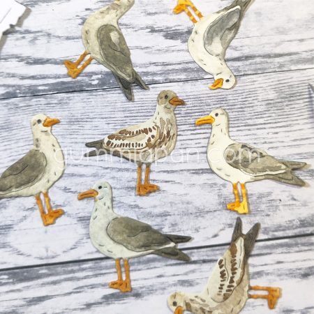 troquel gaviotas