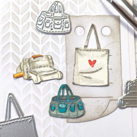 Gummiapan - Troquel - Bolsa, máquina de corte pequeña y bolso de mano