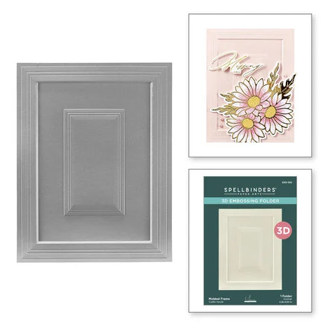 carpeta relieve embossing folder scrap spellbinders