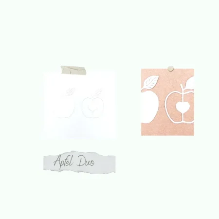 Creative Depot - Troquel Dúo de manzanas