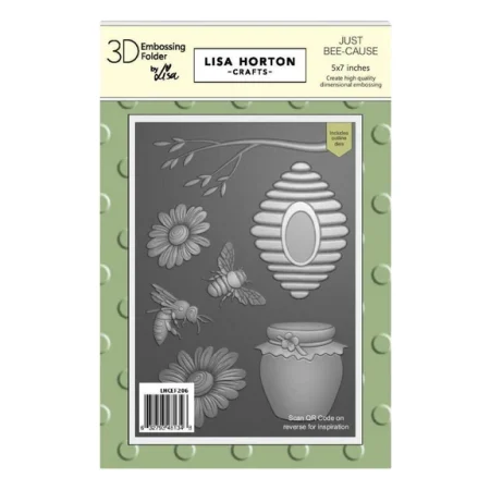 Lisa Horton Crafts - Just Bee-cause 5" x 7" with Dies -