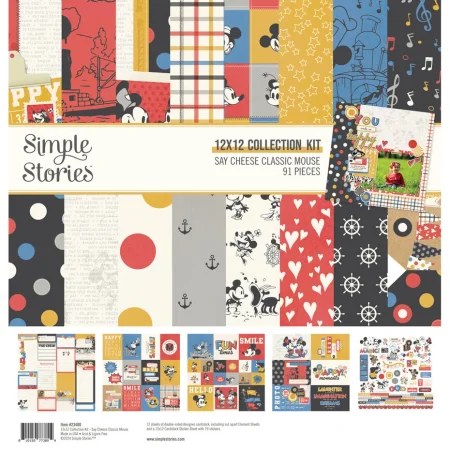 Simple stories -  Say cheese Classic Mouse Kit de colección