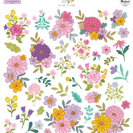 Pinkfresh Studio - Lovely Lane: Floral Ephemera