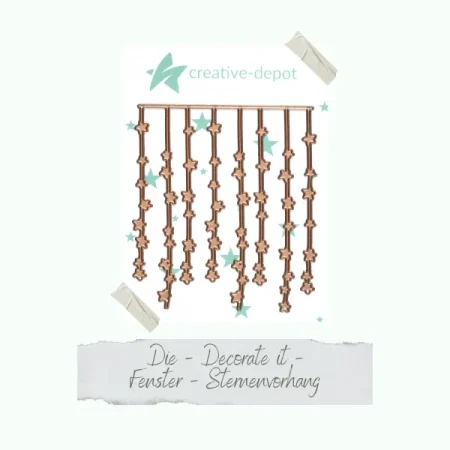 Creative Depot - Troquel Cortina de Estrellas