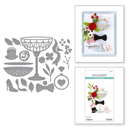 Spellbinders - Troqueles grabados especiales - Happier Hour