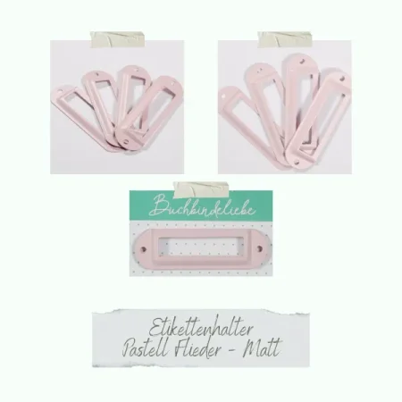Creative Depot - Portaetiquetas - Lila Pastel - Mate -