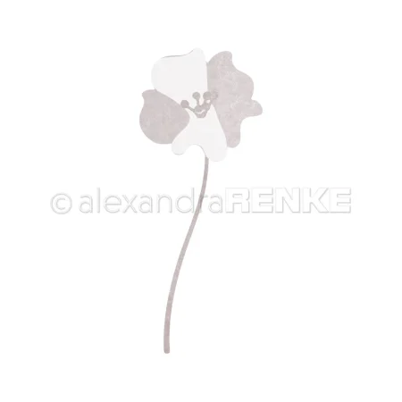 alexandra RENKE - Troquel Flor de forma delicada