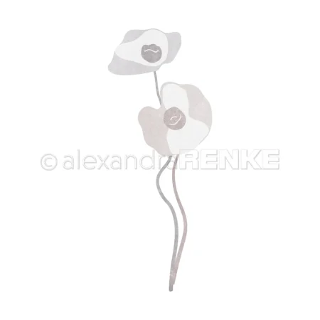alexandra RENKE - Troquel Flores de formas elegantes