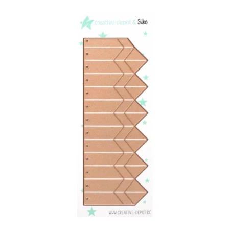 Creative Depot - Estrella plegable decorativa - 11 cm