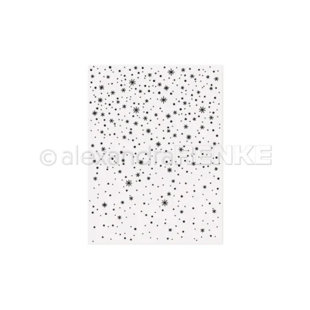 alexandra RENKE - Carpeta de relieve 'Delicada danza de copos de nieve'