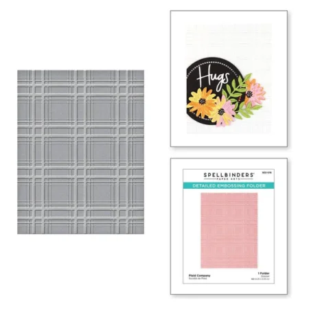 Spellbinders - Plaid Company Embossing Folder
