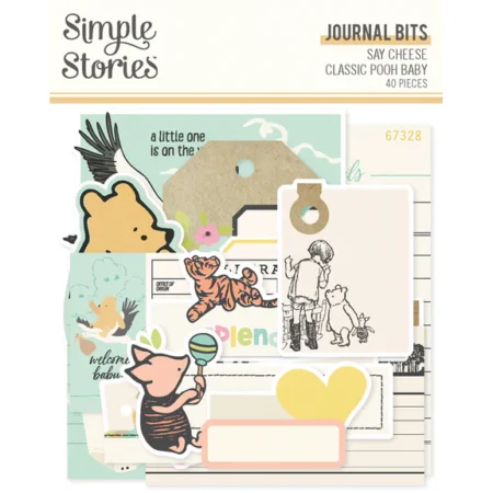 Simple Stories -  Say Cheese Classic Pooh Baby Journal Bits & Pieces
