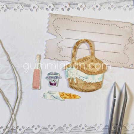 Gummiapan - Troquel Cesta de picnic