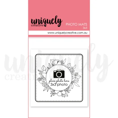 Uniquely creative - 3x3 Photo Mats