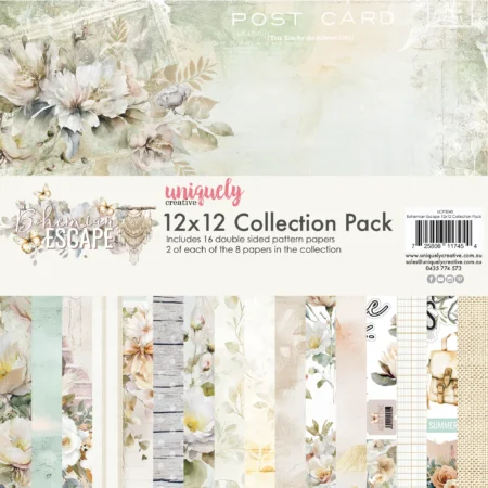 Uniquely creative  - Bohemian Escape 12 x 12 Collection Pack