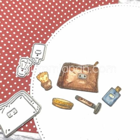Gummiapan - Troquel Neceser con kit de afeitado