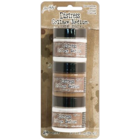 Distress Mini Medium 3 Pack (Vintage, Matte and Crazing)