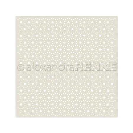 alexandra RENKE - Plantilla con diseño de estrellas y puntos.