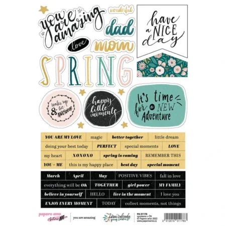 Stickers - Spring Garden - Paperoamo