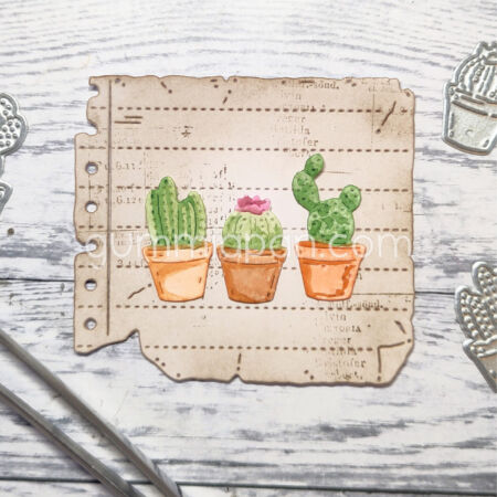 Gummiapan - Troquel - Cactus
