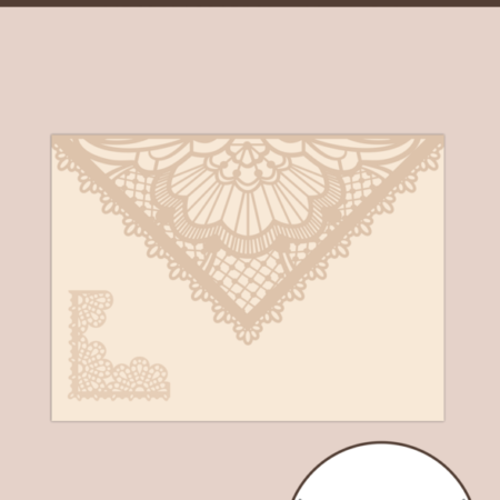Crafter's Companion - Antique Lace Metal Die Set Vintage Envelope