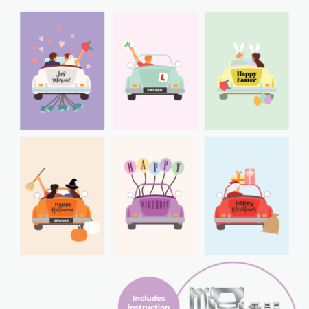 Crafter's Companion - Seasonal Car Stamp & Die