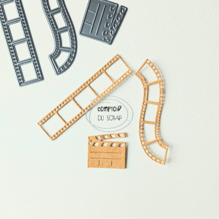 Comptoir du Scrap - Troquel Estrellas de Cine