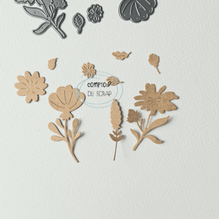 Comptoir du Scrap - Troqueles Vuelo de Flor
