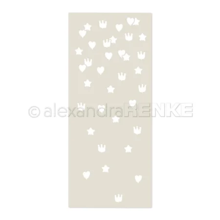 alexandra RENKE - Stencil - Amigos globo