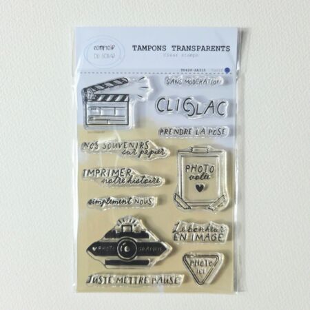 Comptoir du Scrap - Sellos Click Clack