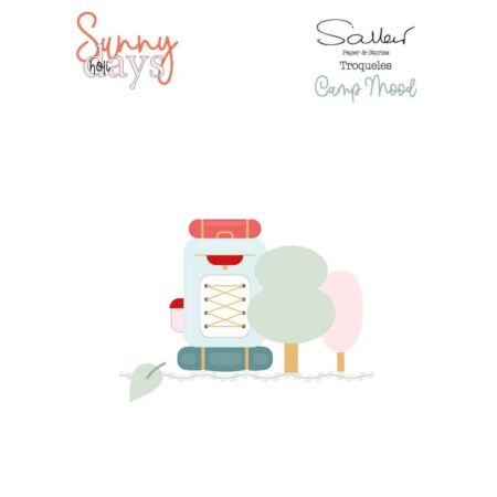 Pili Sallent -  Troquel Camp Mood - Sunny Holi Days