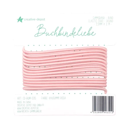 Creative Depot - banda elástica Chicle rosa
