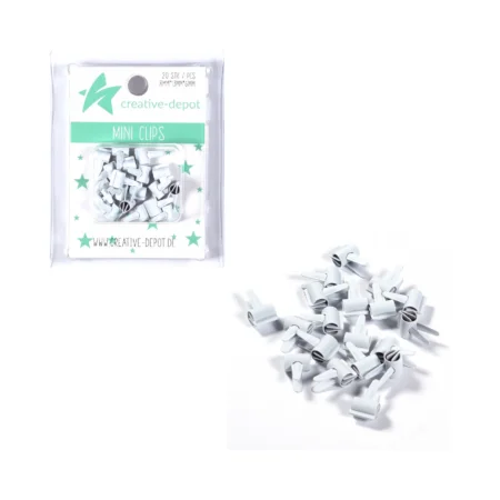 Cretative Depot - Mini Clip - Blanco Mate