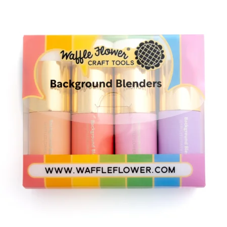 Waffle Flower - Mezclador de fondos - Rojos