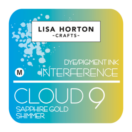 Lisa Horton Crafts - Cloud 9 Interference Ink Pad Sapphire Gold