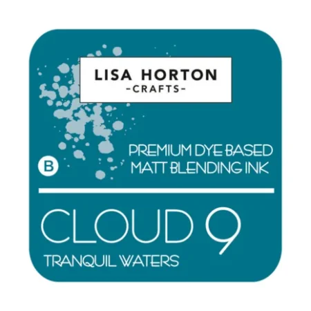 Lisa Horton Crafts Cloud 9 Matt Blending Ink Pad Tranquil Waters