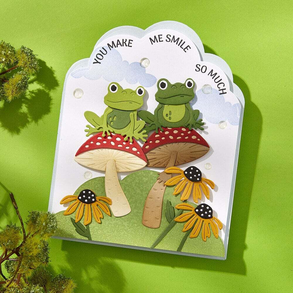 Spellbinders - Frog Prince Etched Dies - Imagen 5