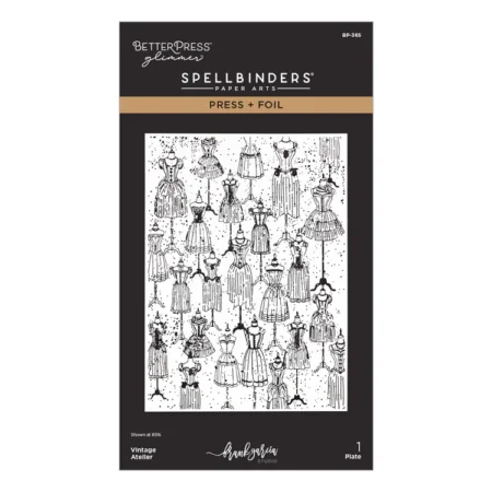 Spellbinders - Vintage Atelier Press + Foil Plate by Frank Garcia