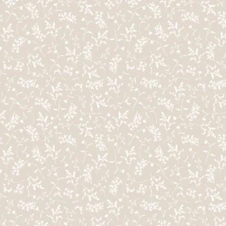 Creative Depot - Papel de diseño Ramas floridas sobre fondo beige