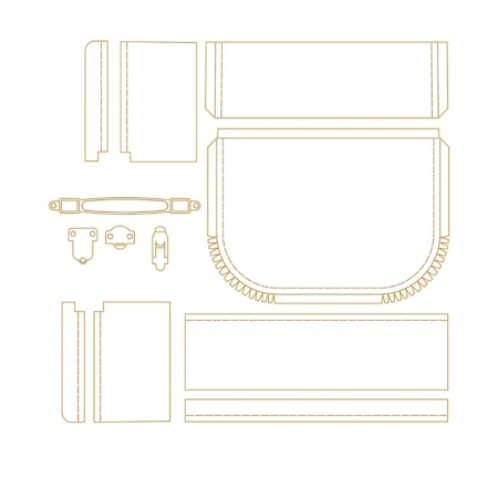 Creative Depot - Troquel Maleta retro Mediana