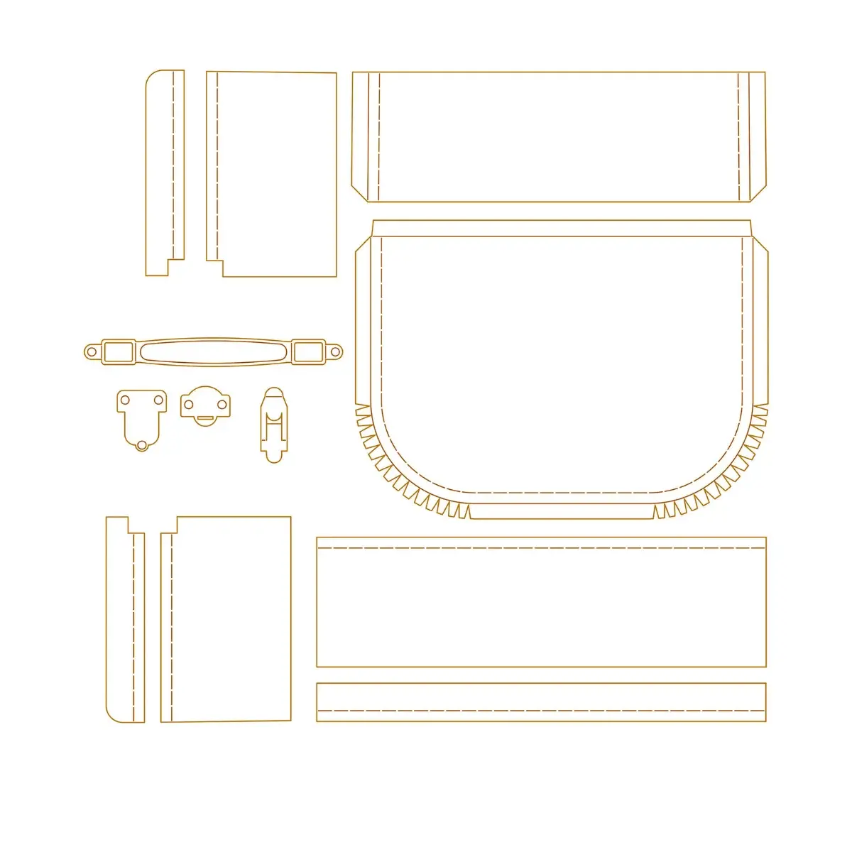 Creative Depot - Troquel Maleta retro Mediana