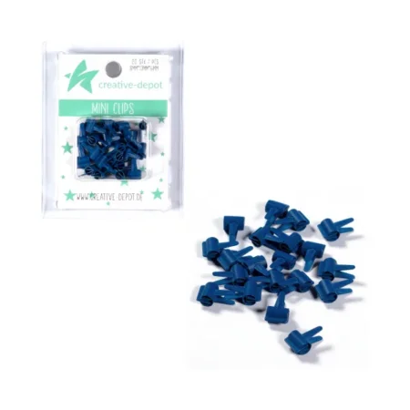 Creative Depot - Mini Clip Marineblau Mate