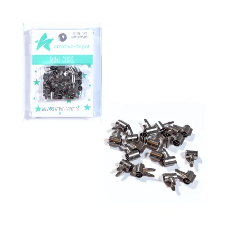 Creative Depot - Mini Clip Plateado